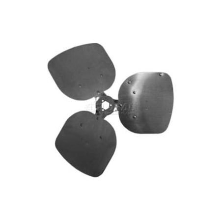 Lau Three Wing Condenser Fan Blade, Interchangeable Hub, Aluminum Blade, CW, 20" Dia., 24 Degree Pitch 3C2024CW